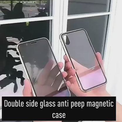 Magnetic Anti-Spy Privacy Glass Case
